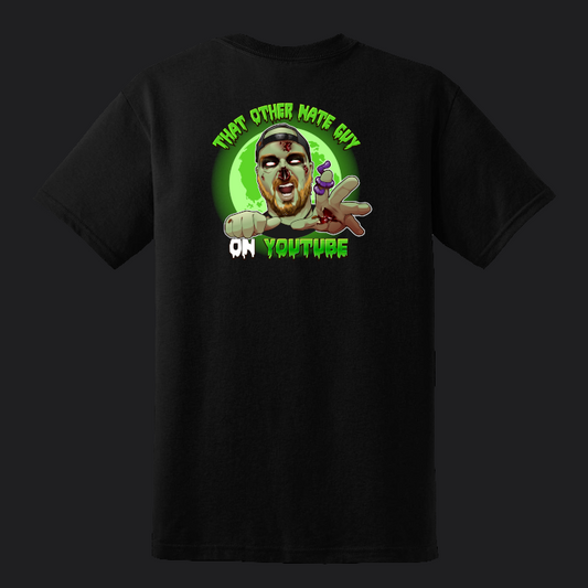 Short sleeve Zombie Nate T-shirt - green moon