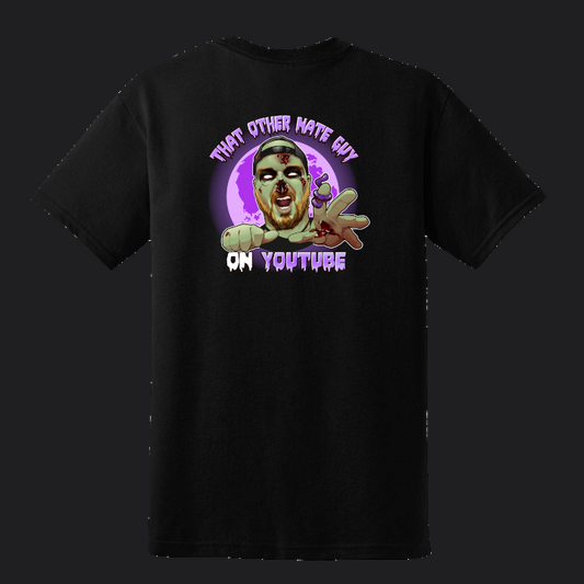 Short sleeve Zombie Nate T-shirt - purple moon